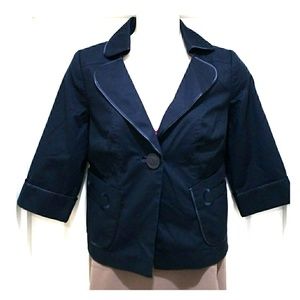 Lane Bryant Navy Blazer